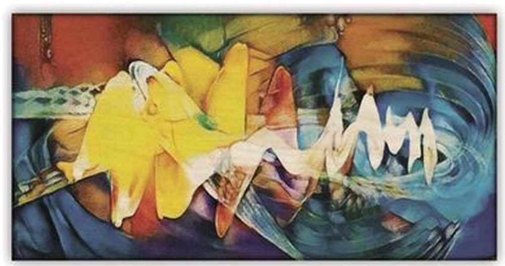 Obraz dřevěný Abstract 630x315