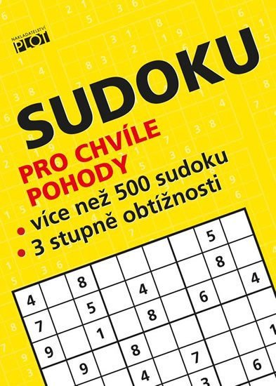 Sudoku pro chvíle pohody – Sýkora Petr