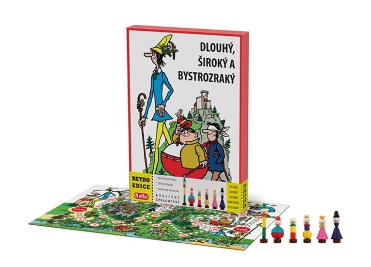 Dlouhý Široký a Bystrozraký - společenská hra