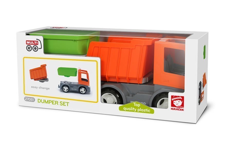 IGRÁČEK MULTIGO 12 - SklápěčkaEko balení