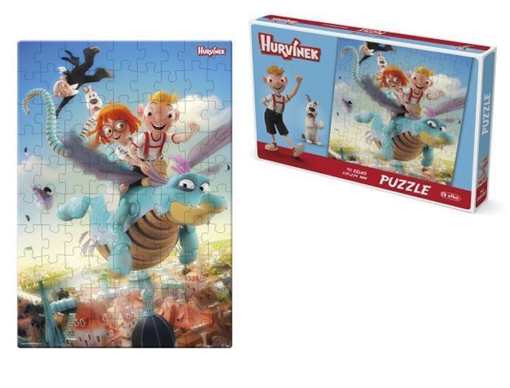Hurvínek - puzzle II90 dílků