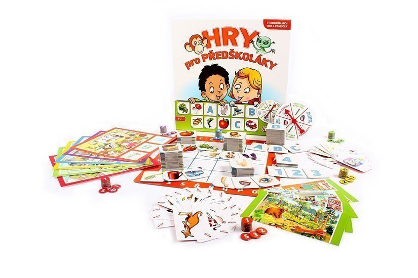 Hry pro předškoláky 11 originálních her a pomůcek