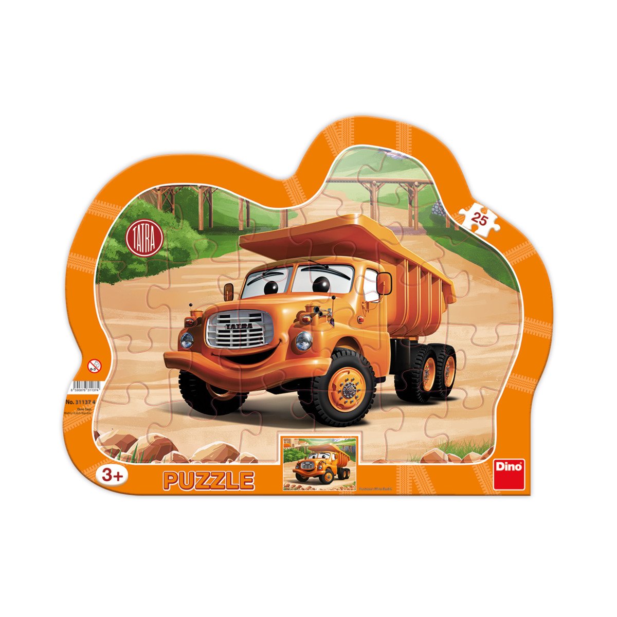 Puzzle deskové Tatra 25 dílků