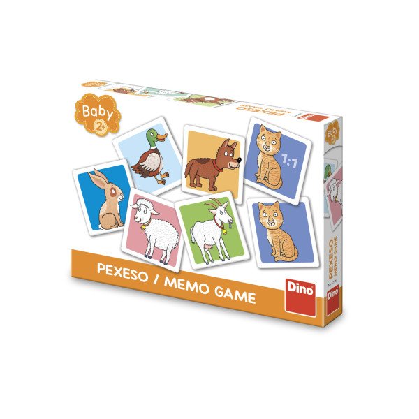 Baby pexeso: Domácí zvířátka