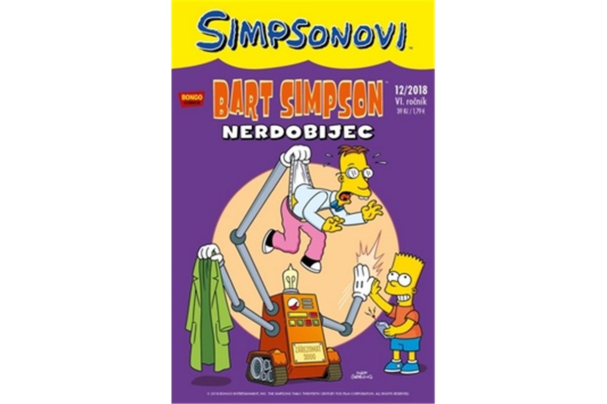 Simpsonovi - Bart Simpson 122018 - Nerdobijec – group of authors