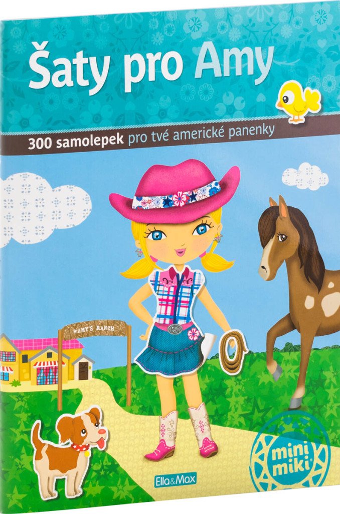 Šaty pro Amy - kniha samolepek – Camel Julie
