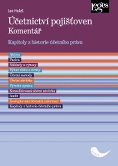 Účetnictví pojišťoven - Kapitoly z historie účetního práva – Huleš Jan