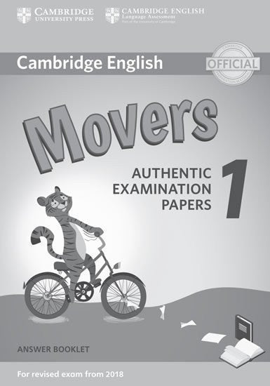 Cambridge English Movers 1 for Revised Exam from 2018 Answer Booklet (2017)