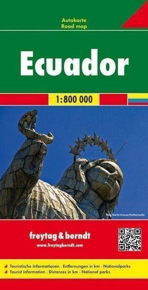 AK 198 Ekvádor - Galapágy 1:800 000 / automapa (2019)