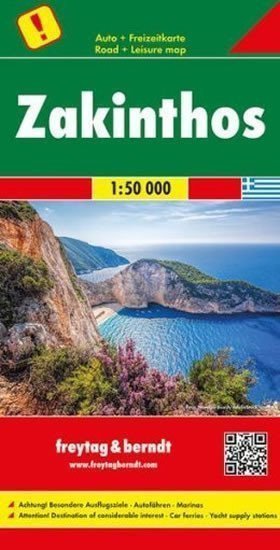 AK 0838 Zakynthos 150 000 automapa mapa pro volný čas 10 nejlepších tipů
