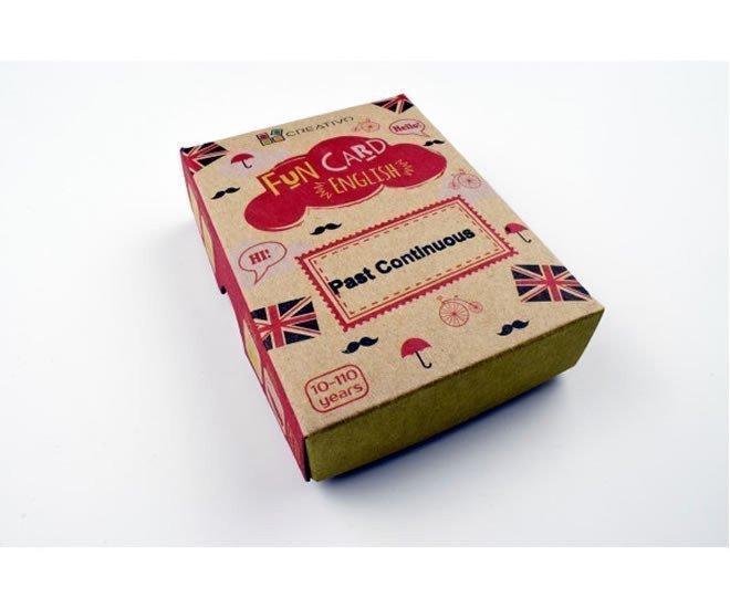 Fun Card English Past Continuous