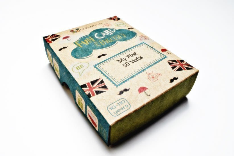 Fun Card English My First 50 Verbs