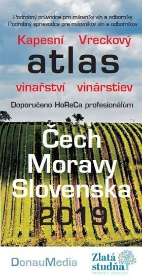 Kapesní atlas vinařstvíVreckový atlas vinárstev - Čech Moravy - Slovenska 2019
