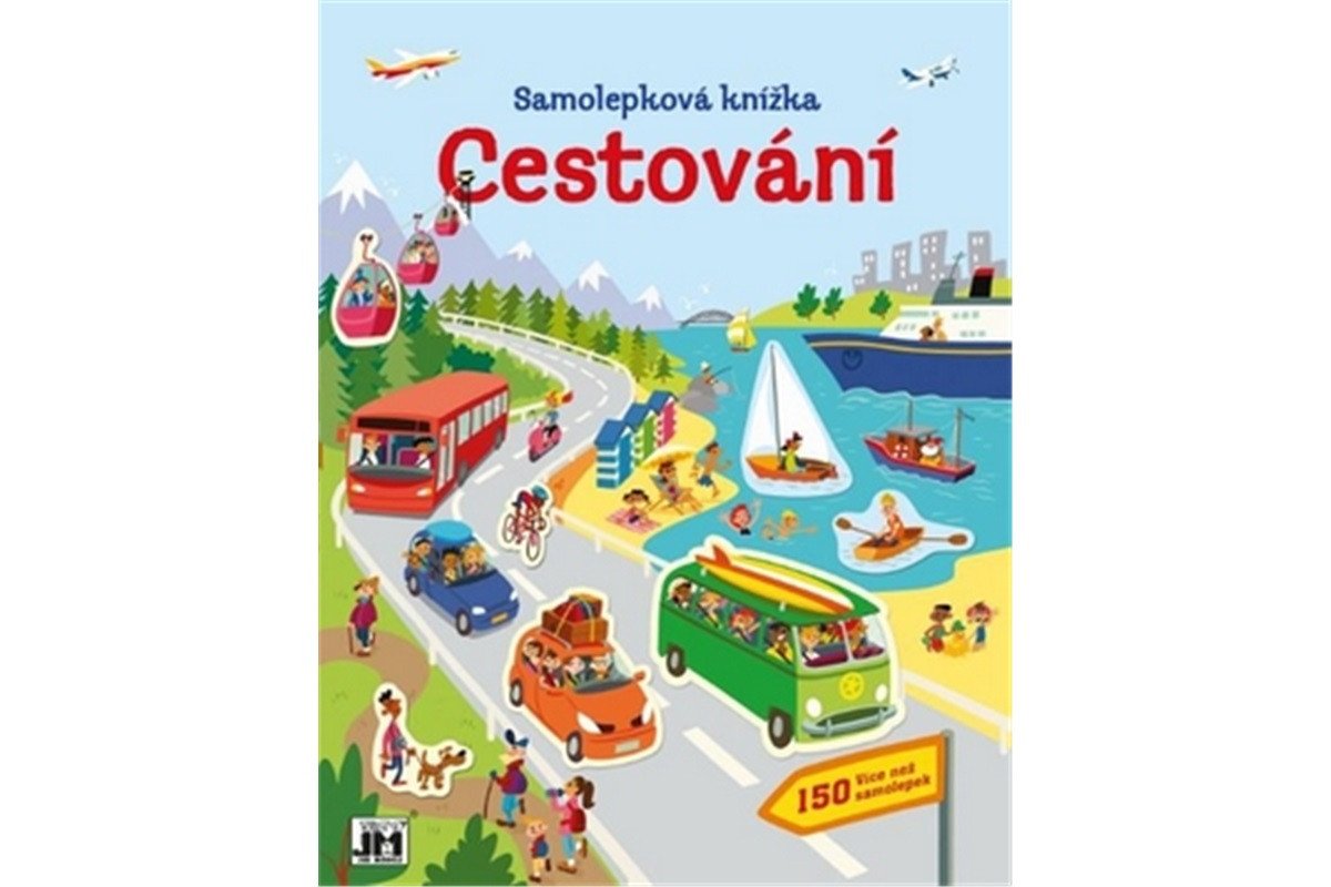 Cestování - Samolepková knížka