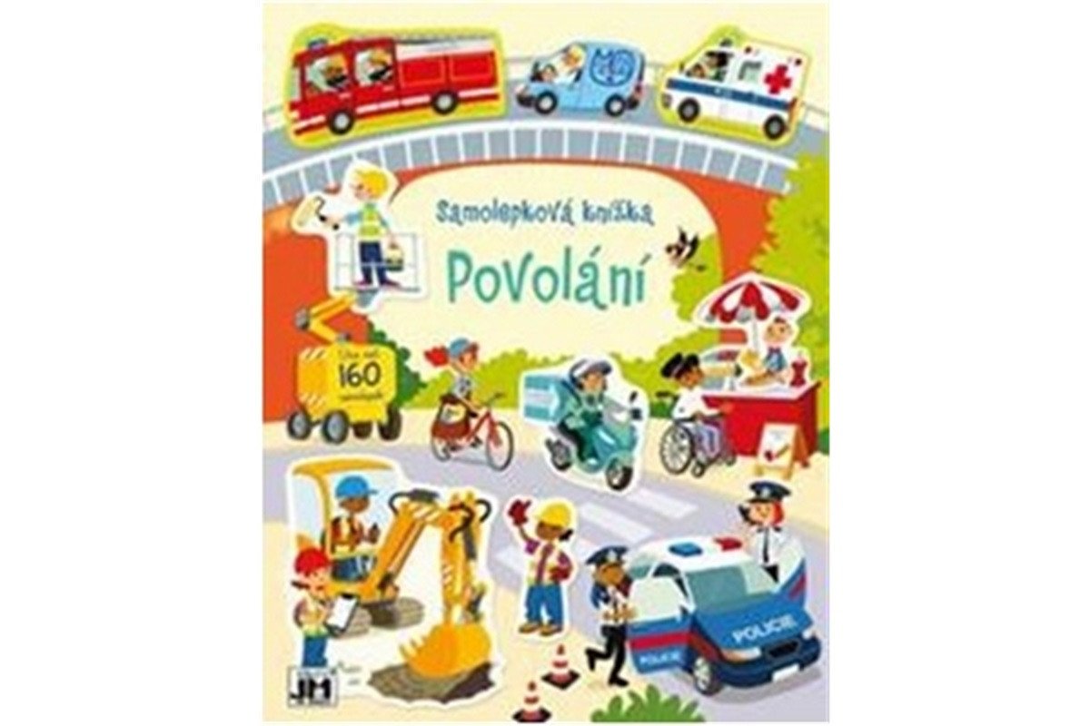 Povolání - Samolepková knížka