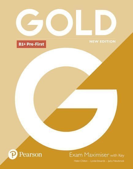 Gold New Edition B1 Pre-First Exam Maximiser with Key – Edwards Lynda