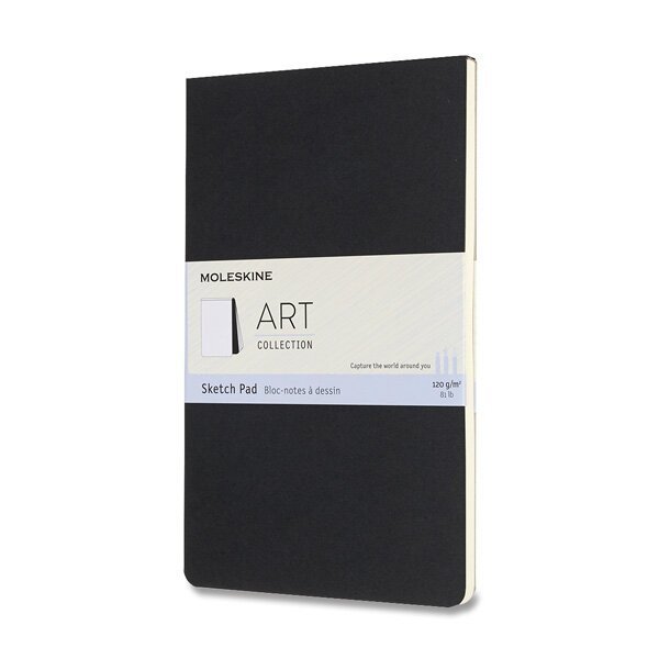 Skicář Moleskine SketchPad - L, černý