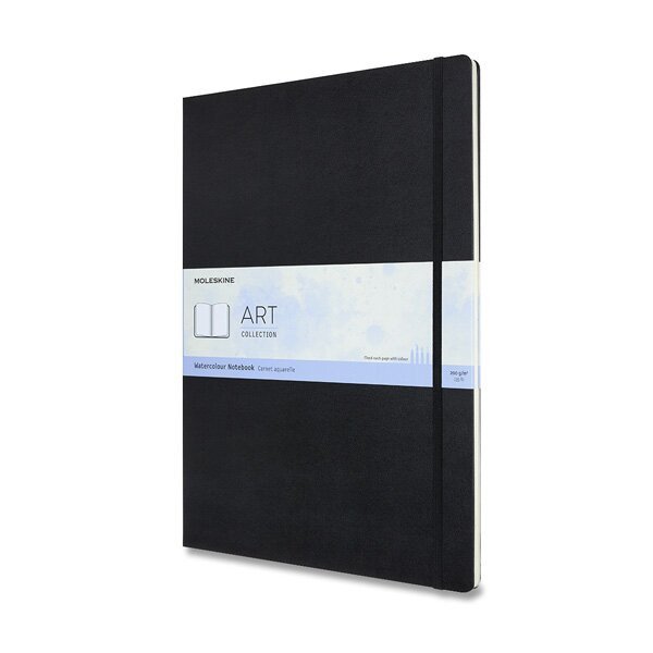Skicář Moleskine Watercolour Notebook - A3, černý