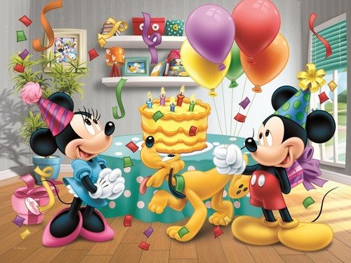 Trefl Puzzle Mickey Mouse Oslava 30 dílků