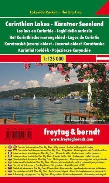 LSP 2 Korutanská jezera 1125 000 kapesní lamino automapa