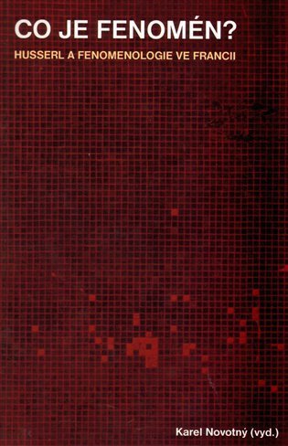 Co je fenomén Husserl a fenomenologie ve Francii – Novotný Karel