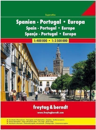 SPA sp Španělsko Portugalsko A4 1:400 000/1:3 500 000