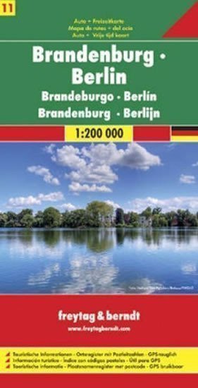 AK 0217 Brandenbursko-Berlín 1200 000 automapa
