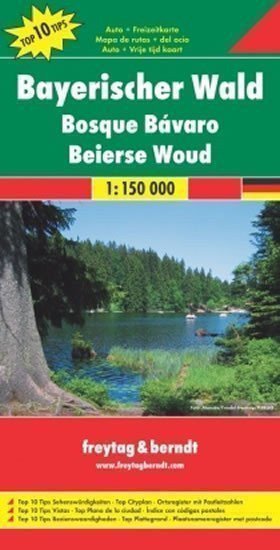 DEU 13 Bavorský les, Bayerischer Wald 1:150 000 / automapa