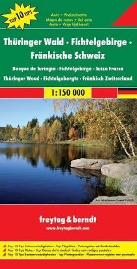 DEU 11 Durynský les - Fichtelgebirge 1150 000