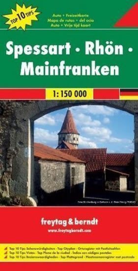DEU 10 Spessart Rhön Mainfranken 1150 000 automapa