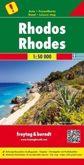 AK 0834 Rhodos 150 000 automapa mapa pro volný čas