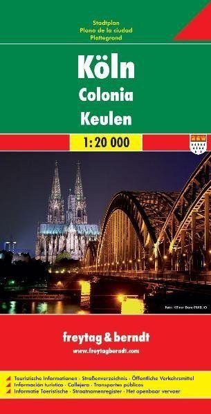 PL 127 Kolín nad Rýnem - Köln 120 000 plán města