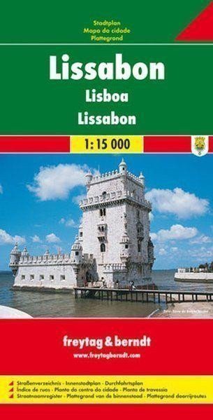 PL 89 Lisabon 1:15 000 / plán města (2013)