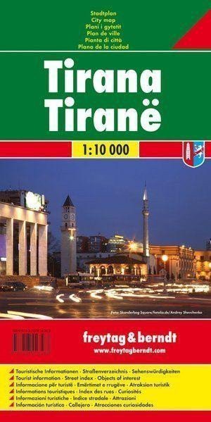 PL 144 Tirana 110 000 plán města