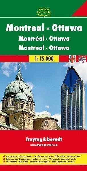 PL 522 Ottawa - Montreal 115 000 plán města