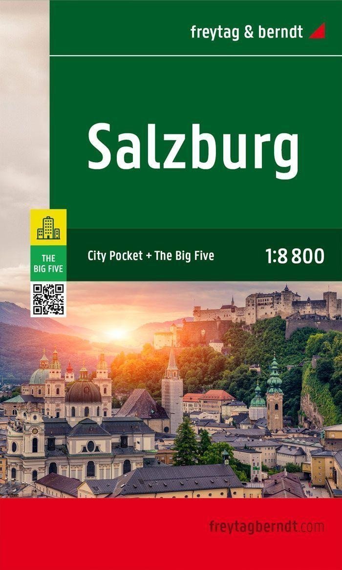 PL 18 CP Salzburg 18 800 kapesní plán města