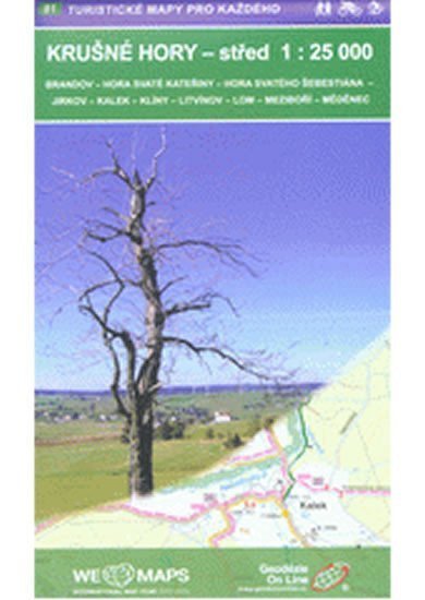 Krušné hory-střed 125T 91 Turistické mapy pro každého