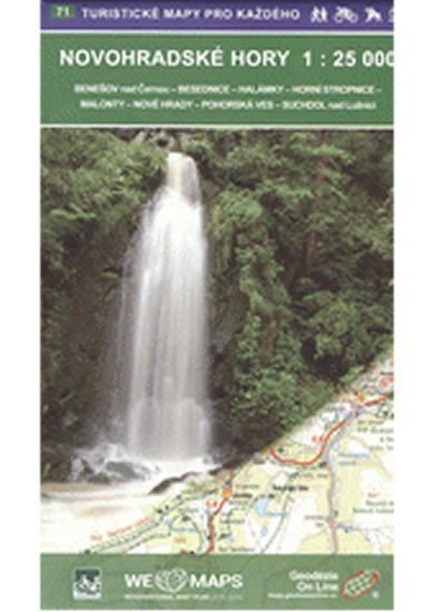 Novohradské hory 125T 71 Turistické mapy pro každého