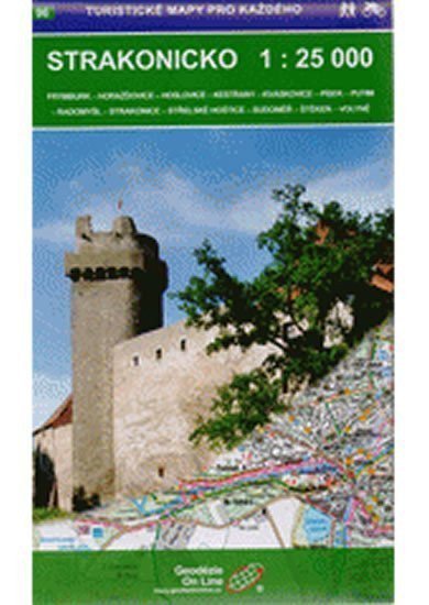 Strakonicko 125T 96 Turistické mapy pro každého