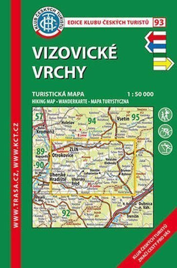 Slezské BeskydyJablunkovsko KČT 97 150T Turistická mapa