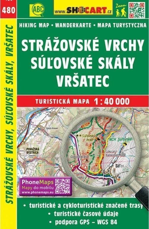 SC 480 Strážovské vrchy Suľovské skály Vršatec 140 000