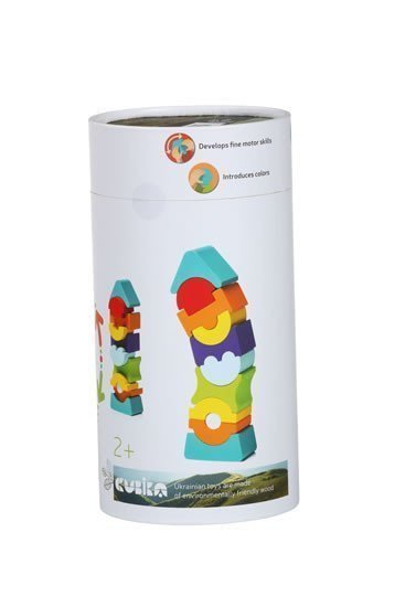 Balanční věž IX dřevěná skládačka 11 dílů