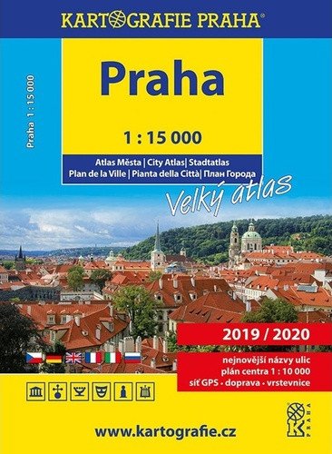 Praha – Velký atlas 1 15 000