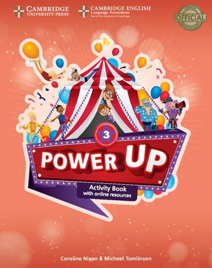 Power Up Level 3 Activity Book with Online Resources and Home Booklet – Nixon Caroline