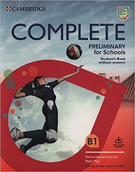 Complete Preliminary for Schools Students Book without Answers with Online Practice – Heyderman Emma