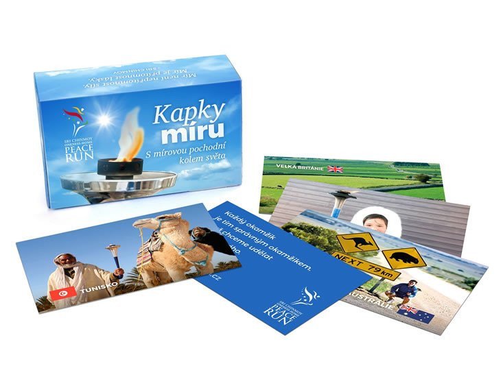 Kapky míru - S mírovou pochodní kolem světa – Chinmoy Sri