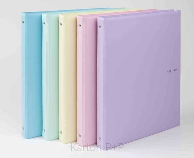 KARIS A4 plast PASTELINI zelená