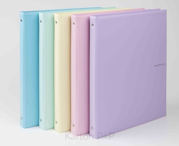 KARIS A5 plast PASTELINI růžová