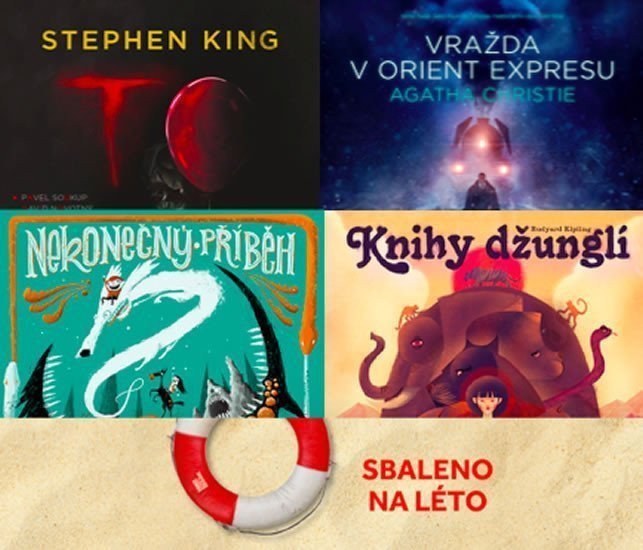 Audio roku 2017 - CDmp3 komplet TO Vražda v orient expresu Knihy džunglí Nekonečný příběh