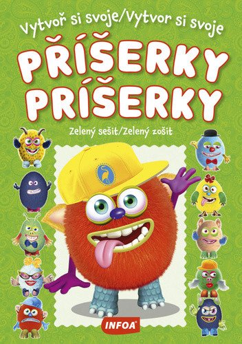 Vytvoř si svoje příšerky - Zelený sešit Vytvor si svoje príšerky - Zelený zošit samolepky